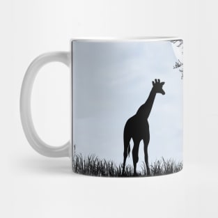 Giraffe In nature Mug